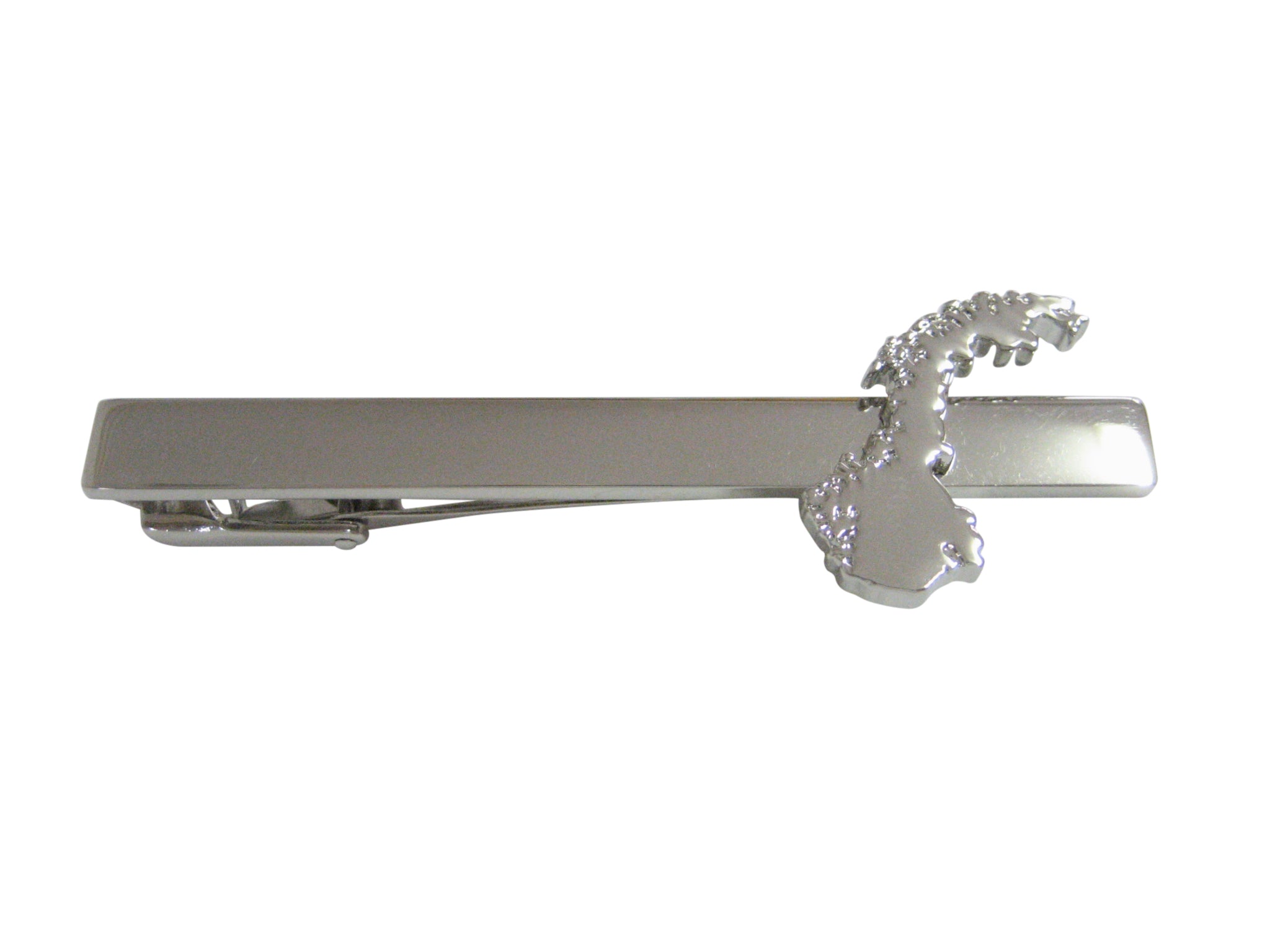 Norway Map Shape Pendant Square Tie Clip