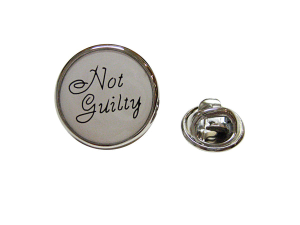 Not Guilty Law Lapel Pin