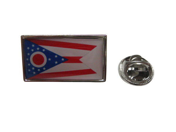 Ohio Flag Design Lapel Pin