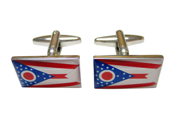 Ohio State Flag Cufflinks