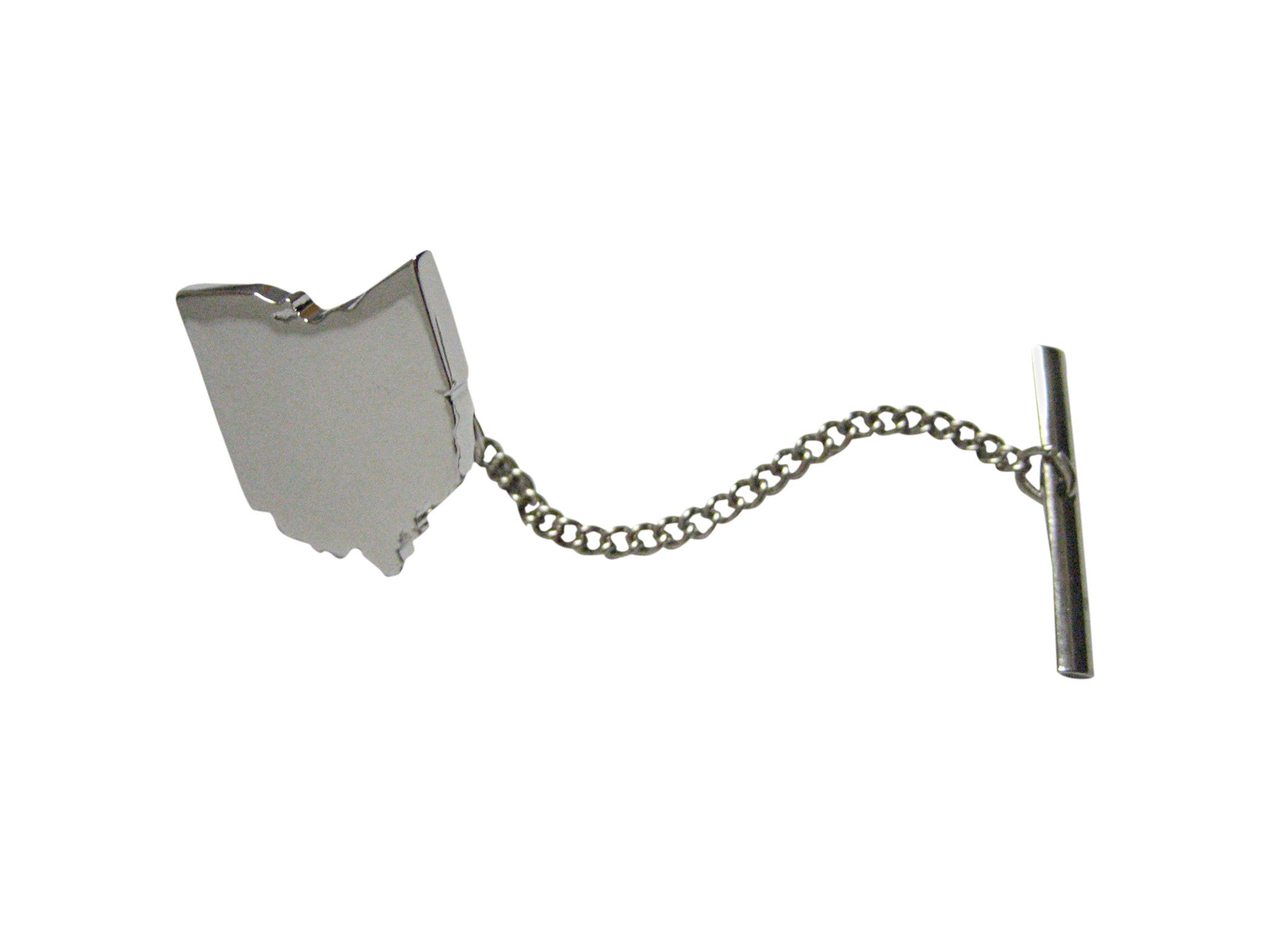 Ohio State Map Shape Tie Tack