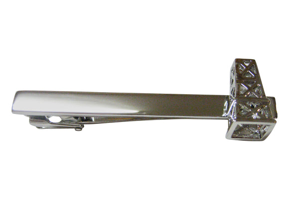 Oil Rig Square Tie Clip