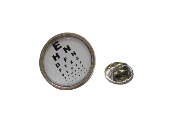 Optometrist Design Lapel Pin and Tie Tack