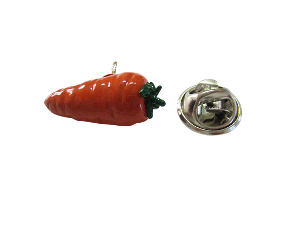 Orange Carrot Vegetable Lapel Pin