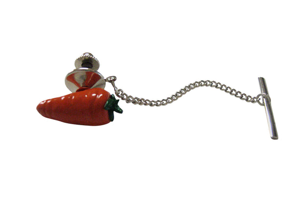 Orange Carrot Vegetable Tie Tack