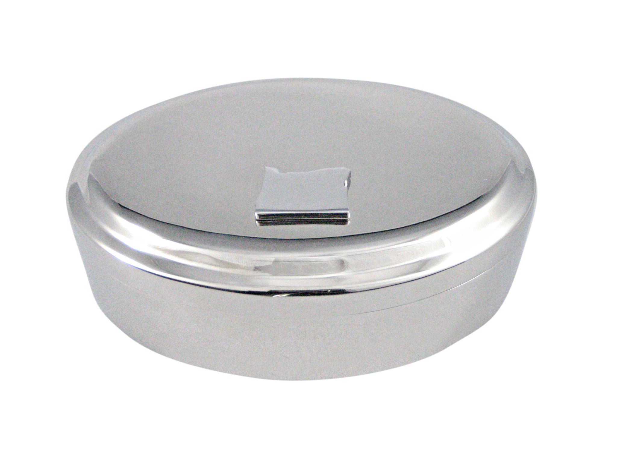 Oregon Map Shape Pendant Oval Trinket Jewelry Box