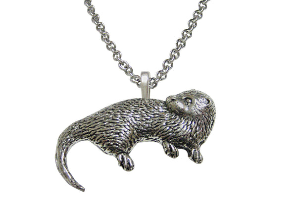 Otter Pendant Necklace