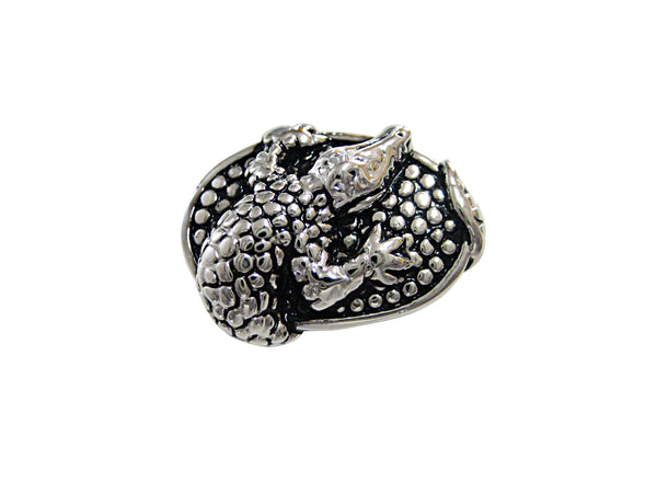 Oval Alligator Design Magnet