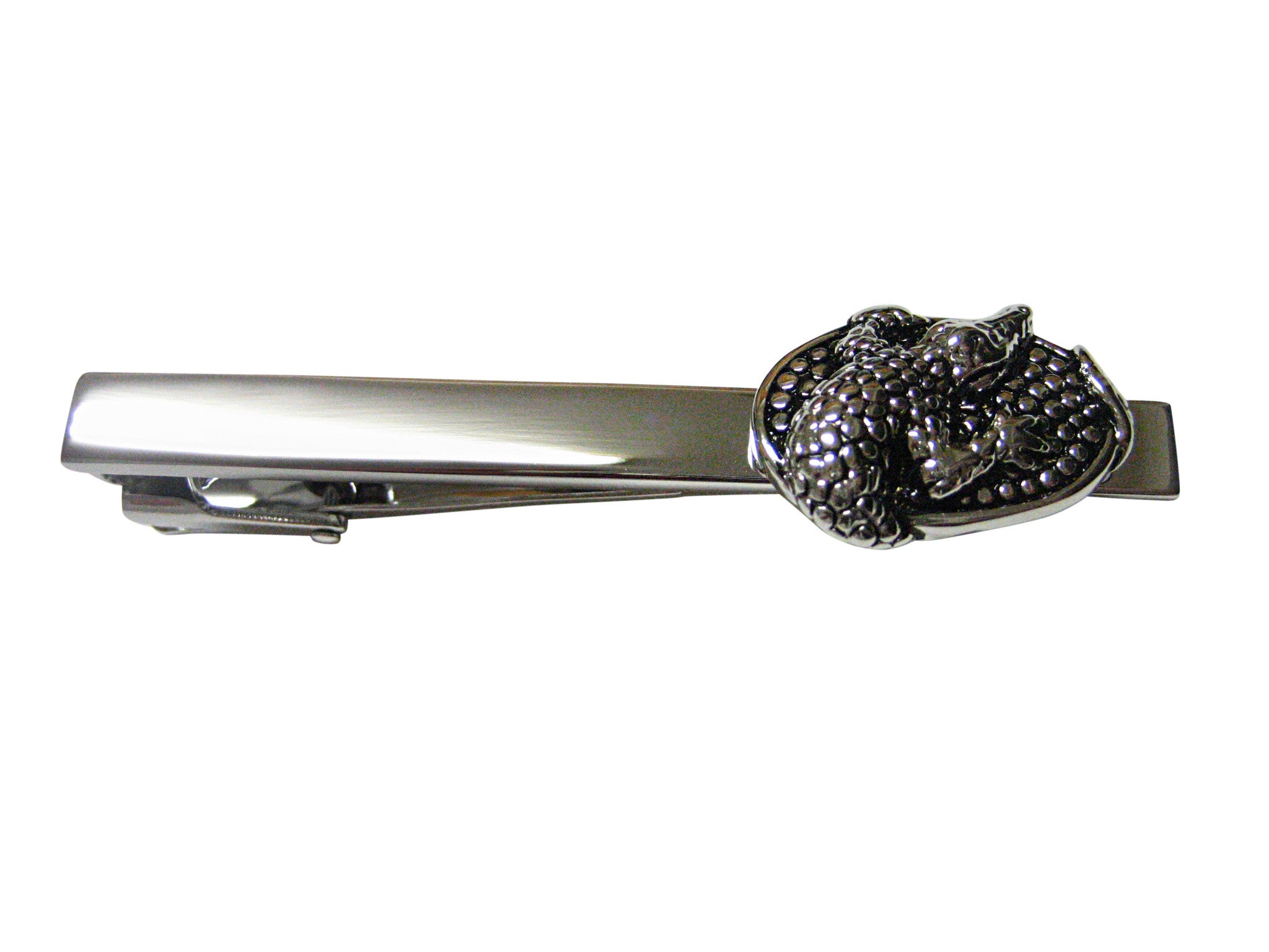 Oval Alligator Square Tie Clip