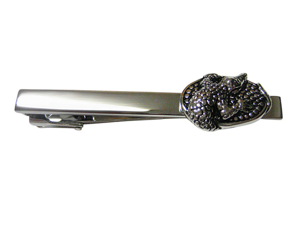 Oval Alligator Square Tie Clip