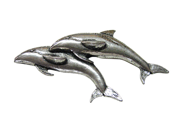 Pair of Dolphins Magnet
