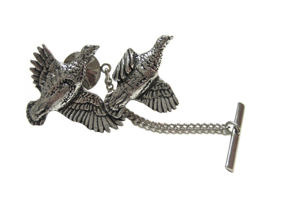 Partridge Bird Tie Tack