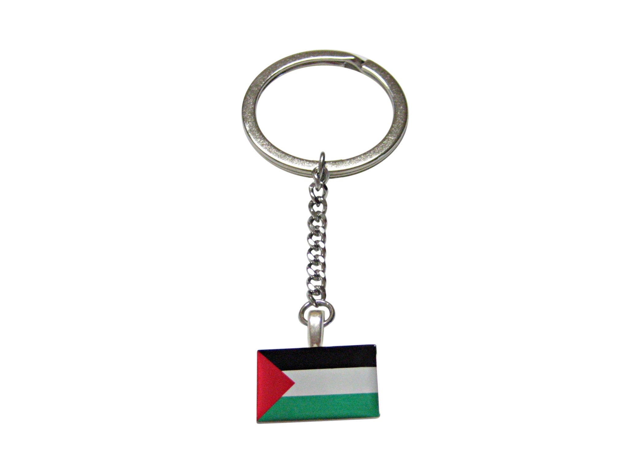 Palestine Flag Pendant Keychain