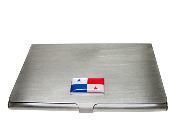 Panama Flag Pendant Business Card Holder