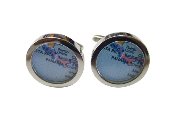 Panama Map Cufflinks