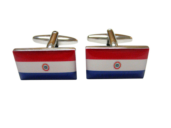 Paraguay Flag Cufflinks