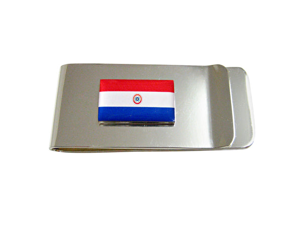 Paraguay Flag Pendant Money Clip
