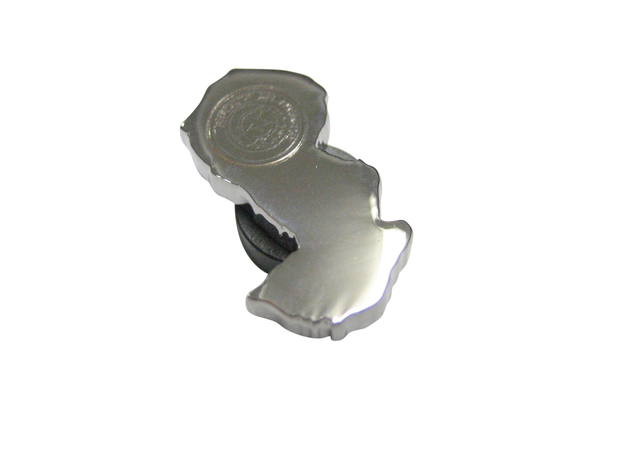 Paraguay Map Shape and Flag Design Magnet