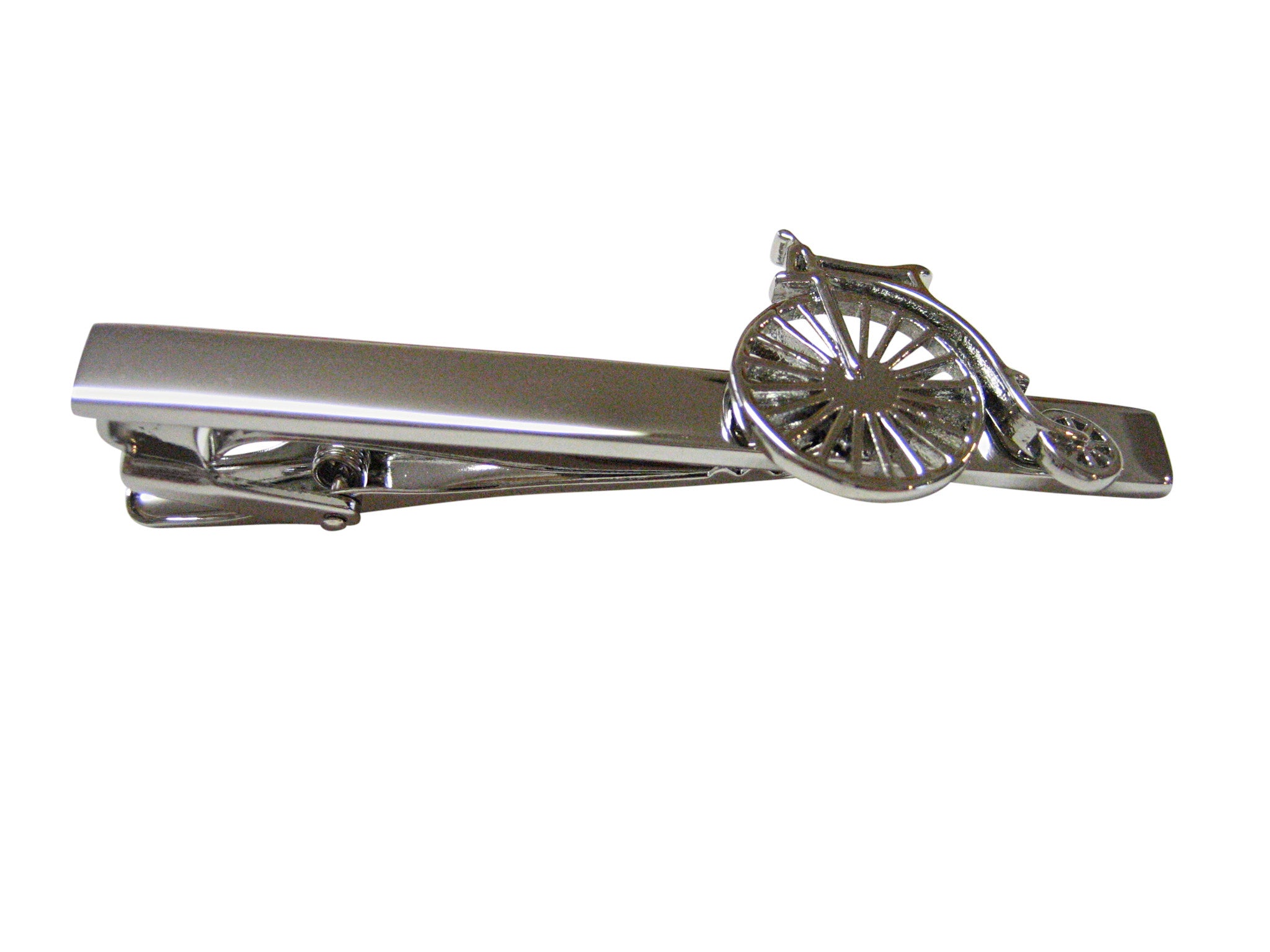 Penny Farthing Retro Bicycle Square Tie Clip
