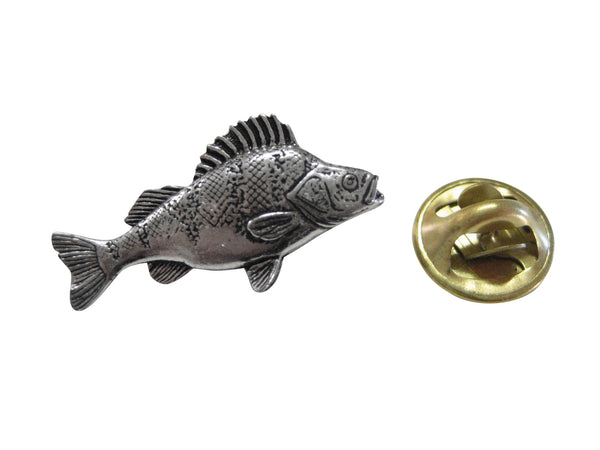 Perch Fish Lapel Pin
