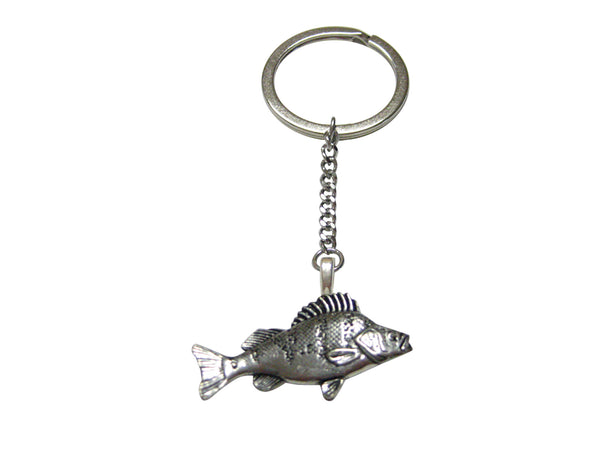 Perch Fish Pendant Keychain