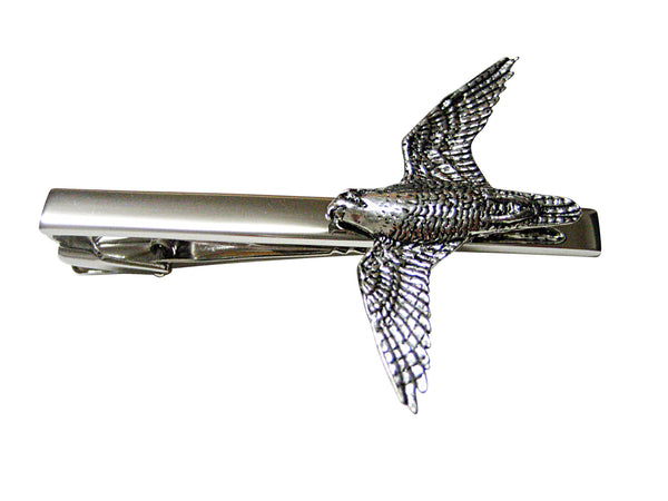 Peregrine Falcon Bird Square Tie Clip