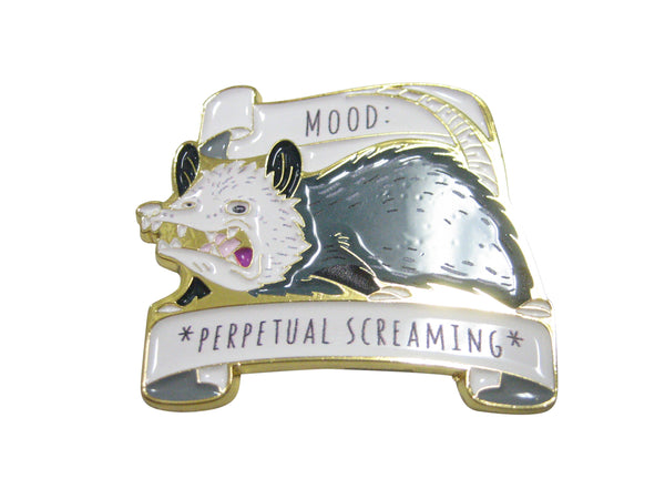 Perpetual Screaming Possum Magnet