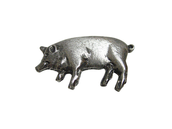 Pewter Pig Magnet