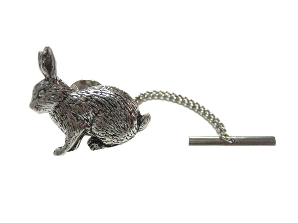 Pewter Rabbit Tie Tack