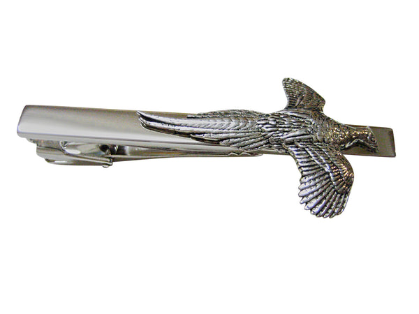 Pheasant Bird Square Tie Clip
