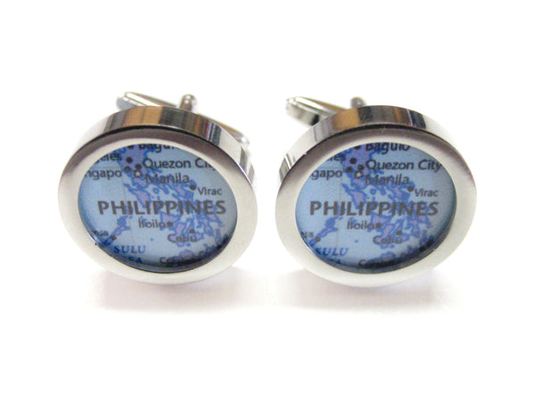 Philippines Map Cufflinks