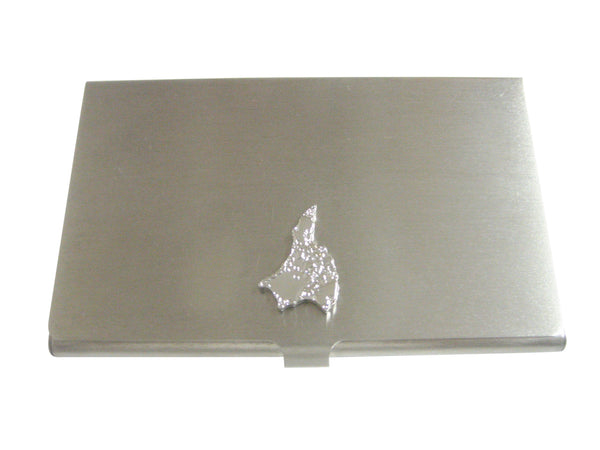 Philippines Map Shape Business Card Holder