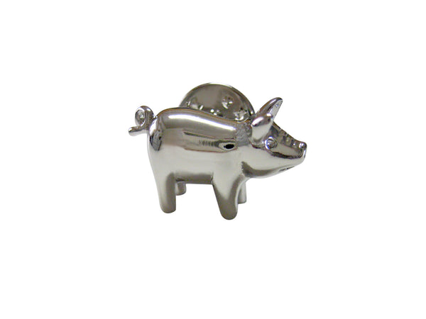 Shiny Pig Lapel Pin