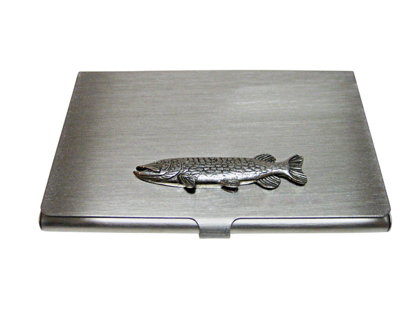 Pike Fish Business Card Holder