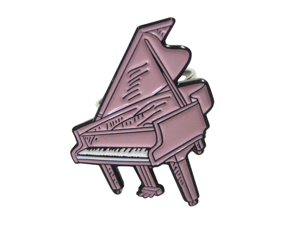 Pink Piano Music Instrument Adjustable Size Fashion Ring