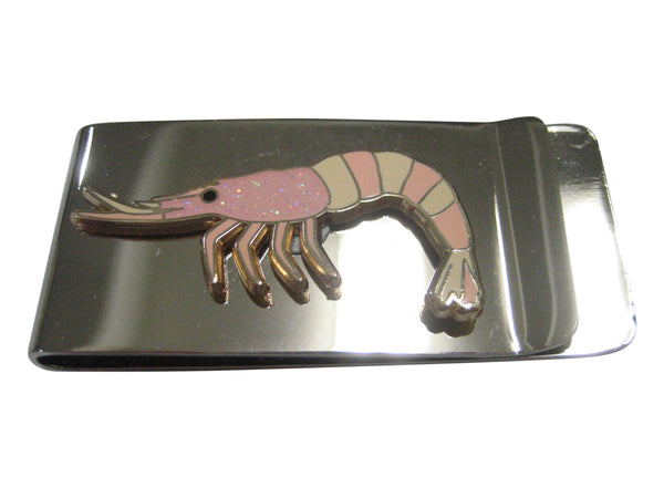 Pink Shrimp Money Clip