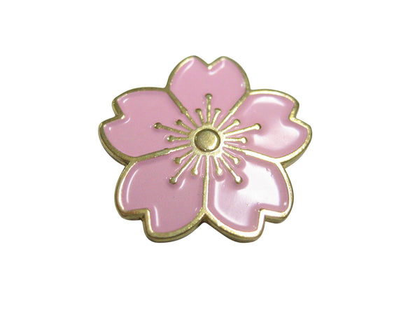 Pink Cherry Blossom Flower Magnet