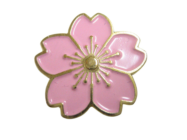 Pink Cherry Blossom Flower Magnet