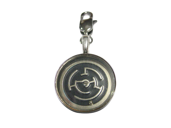 Playful Maze Pendant Zipper Pull Charm