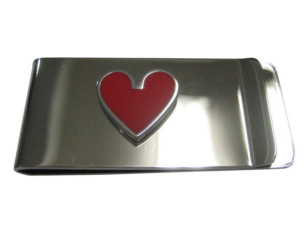 Playing Cards Red Heart Suits Money Clip
