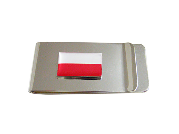 Poland Flag Pendant Money Clip