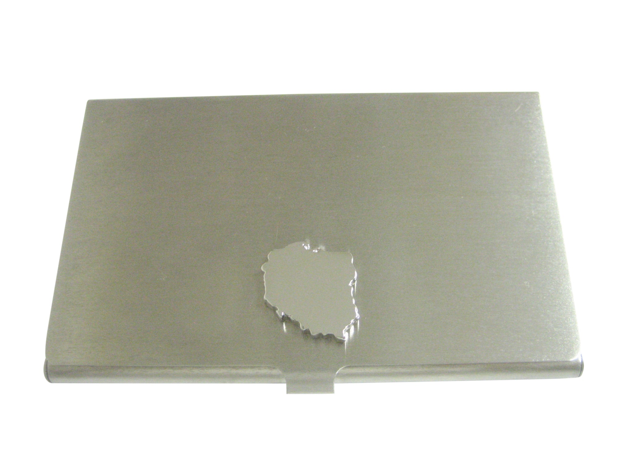 Poland Map Shape Pendant Business Card Holder