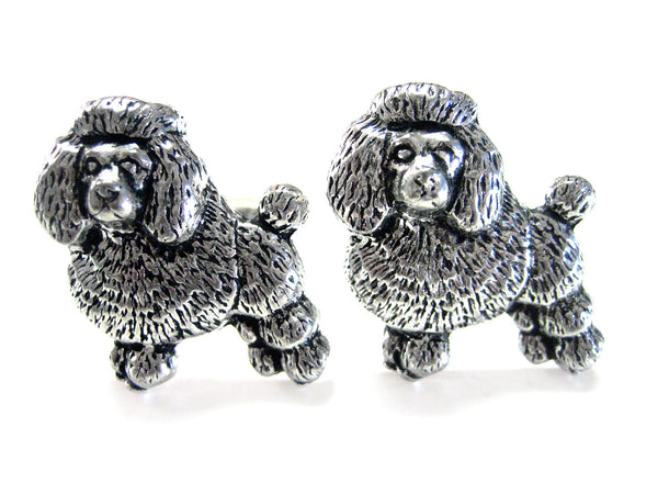 Poodle Dog Cufflinks