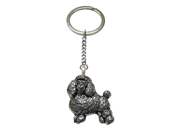 Poodle Dog Pendant Keychain