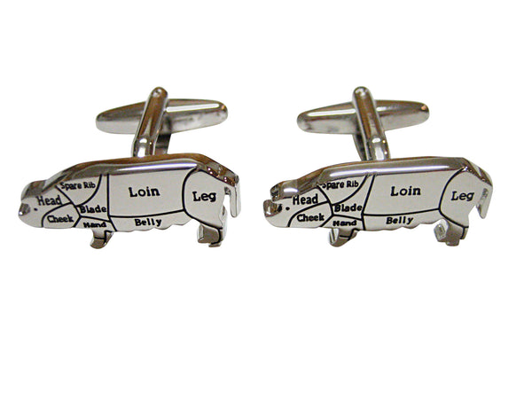 Pork Butchers Cut Cufflinks
