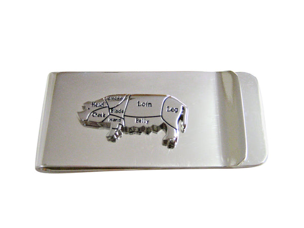 Pork Butchers Cut Money Clip