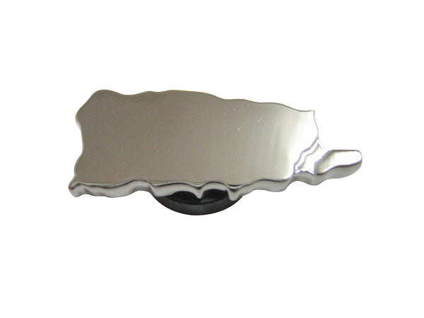 Puerto Rico Map Shape Magnet