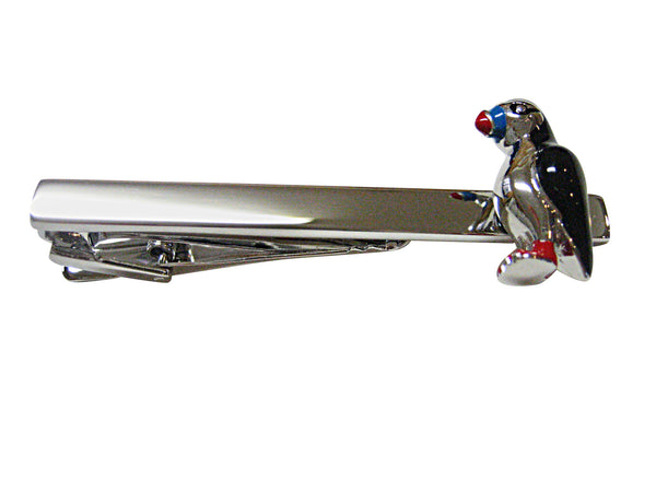 Puffin Bird Square Tie Clip