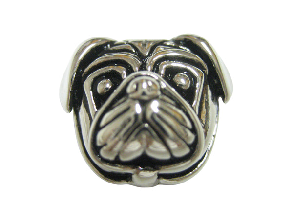 Pug Dog Head Pendant Magnet