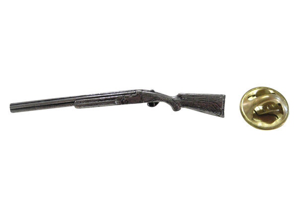 Pump Shotgun Pendant Lapel Pin